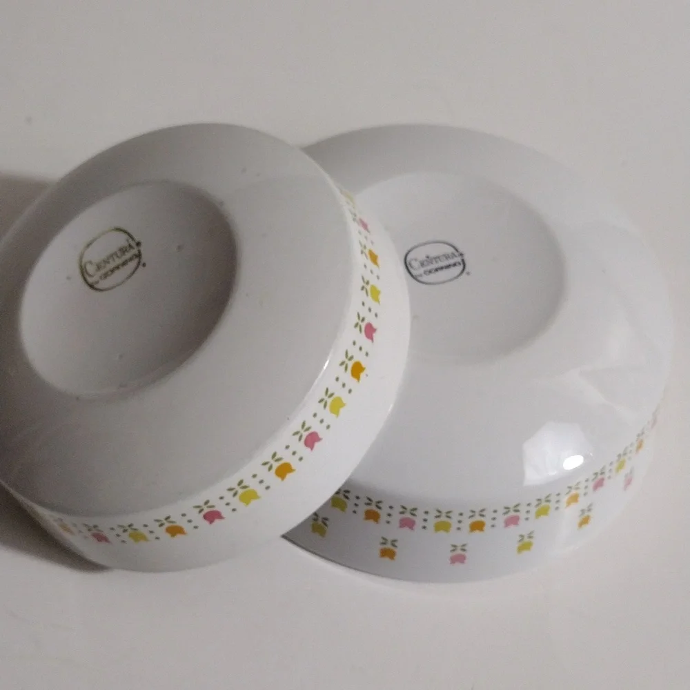 Vintage Corningware White Bowls